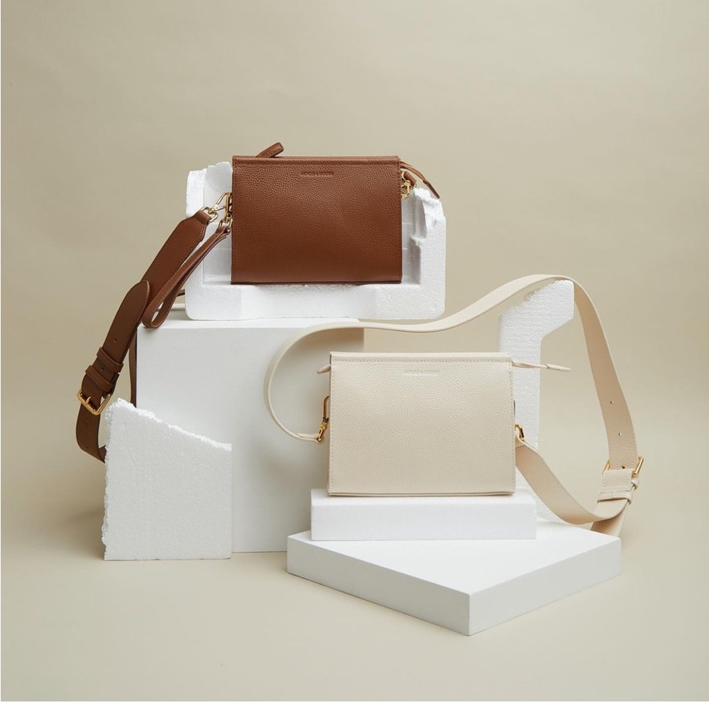 Article & Goods Pouch Crossbody W/Wide Strap